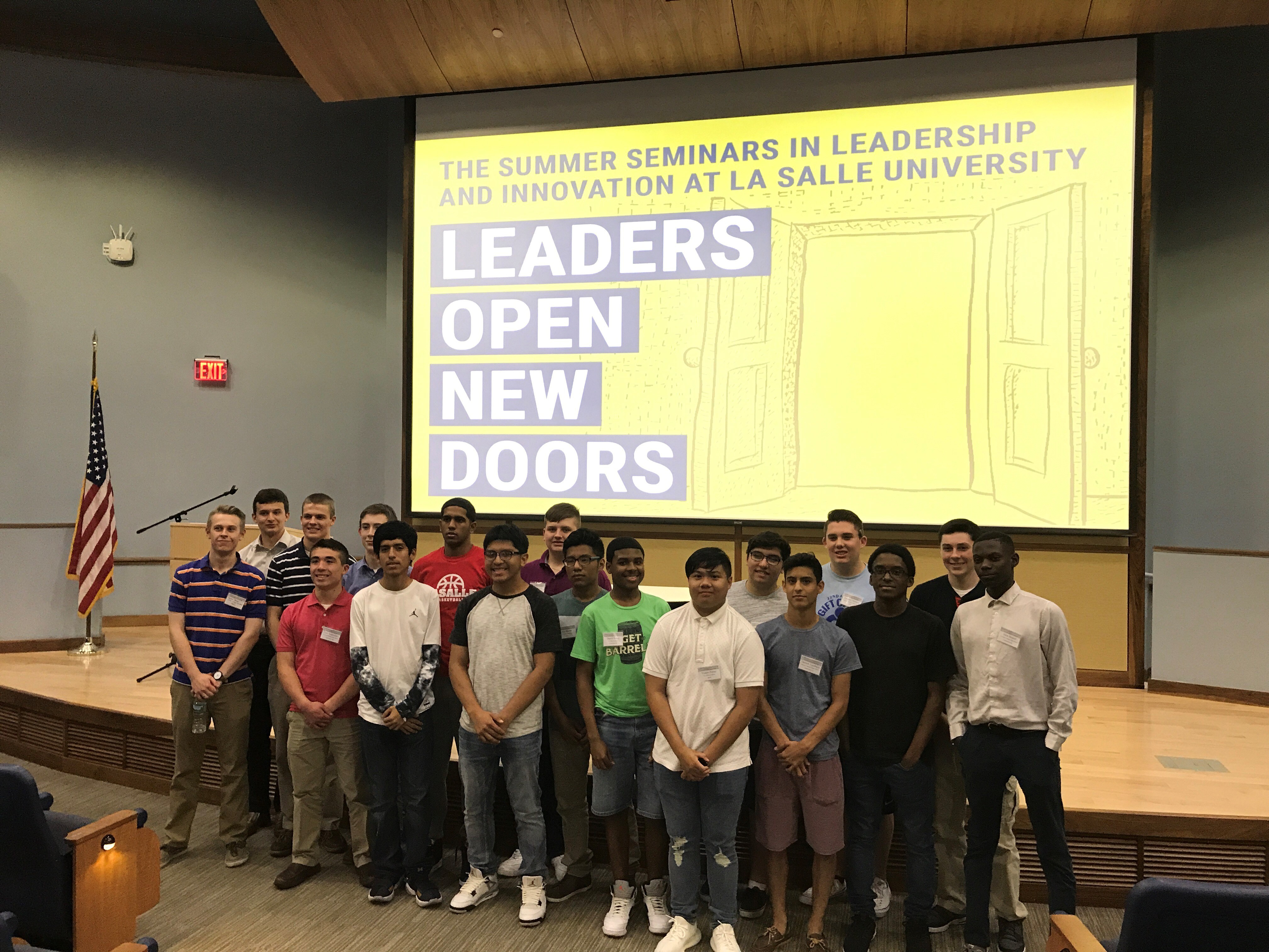 Students Attend Seminar At La Salle University La Salle Academy